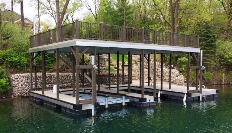 Flotation Systems Sundeck Boat Dock Gallery | Flotation Systems ...