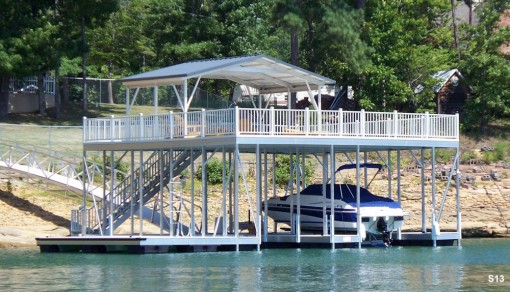 Flotation Systems Sundeck Boat Dock Gallery | Flotation Systems ...